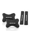Car Seat Headrest Rest Neck Pillow Cushion Seat Belt Shoulder Pad for Mercedes Benz AMG W211 W204 W210 W203 CLA GLA GLS GLE Auto