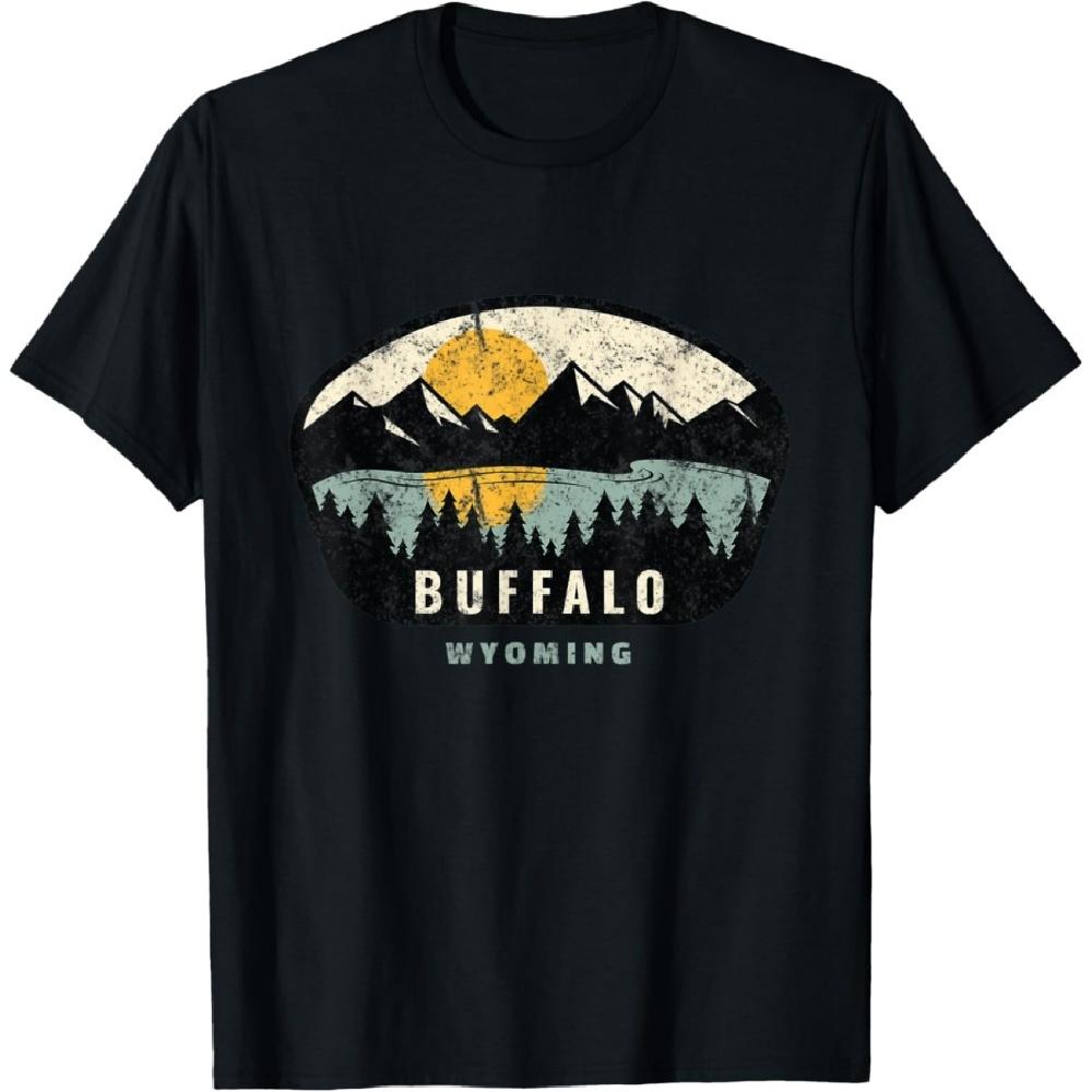 

Buffalo Wyoming, WY Vacation Souvenir T-Shirt S