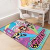 1Pc The Powerpuff Girls Printed rectangle carpet, home door mat, outdoor travel protection carpet A6
