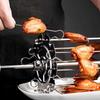 Stainless Steel Rotating Barbecue Grill Detachable Design Non-Stick BBQ Rotating Cage Reusable Heat-Resistant