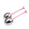 2pcs/set Narrow Pores Stainless Steel Eye Massage Sunlight Repair Face Cryo Ice Globes  Cooling SPA