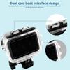 For DJI Action 6 Waterproof Protective Case And High-definition Tempered Glass Lens Accessories