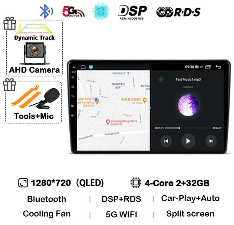 

Android 14 Carplay Для Citroen Berlingo 2 B9 Peugeot Partner 2008 2009 2010 -2022 Мультимедийный автомобильный радио плеер DSP WIFI+4G Стерео