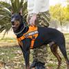 Reflective Anti-Pull Dog Harness With Hook And Loop Patch Panel