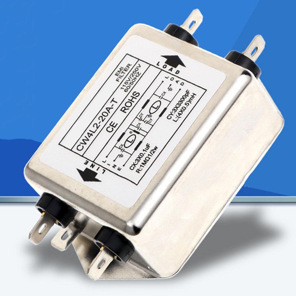 CW4L2-10A-T Power Filter CW4L2-20A-T CW4L2-3A-T Double-Section