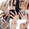 Retro Ins Style Ring Women's Niche Open Ring Wholesale Original Design Exquisite Index Finger Ring Collection