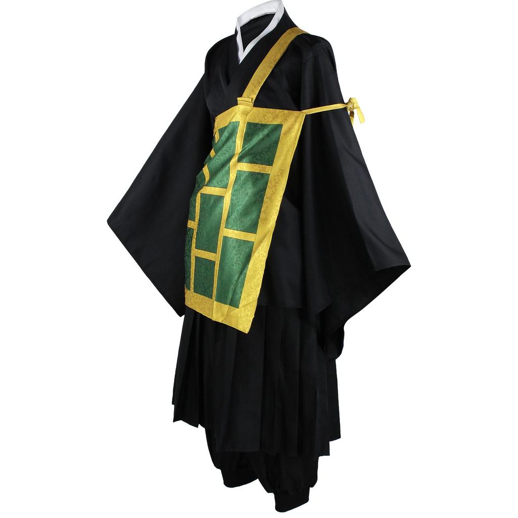 Jujutsu Kaisen Geto Suguru Cosplay Kostým Černé Kimono Školní Uniforma s Cvočky Halloweenský Kostým pro Ženy a Muže