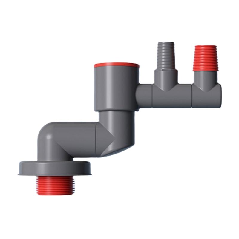 

Kitchen Pipe Drainpipe Connector Sink Drain Adapter Seal Plug Overflow Water Drain Pipe Joint Sewer Branch Connector 1