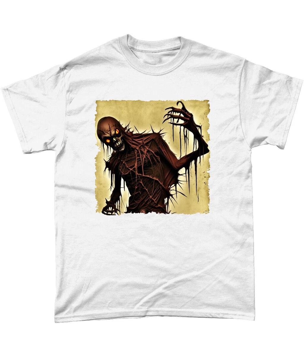 

Scary Zombie Halloween T Shirt Witches Pumpkins S