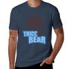 Thicc Bear Blues Tshirt Dry Fit Athletic Short Sleeve Shirt