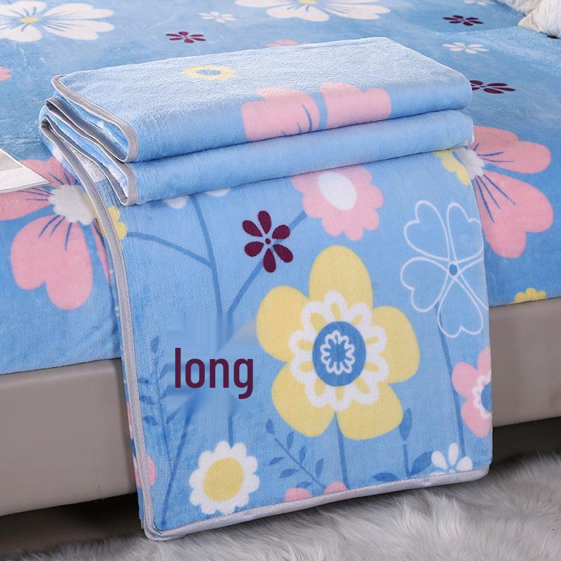 Superweiche Flanell-Korallenfleece-Decke - Plüschig, Verdickt, für Einzel-/Doppelbett, Ganzjahresgebrauch.