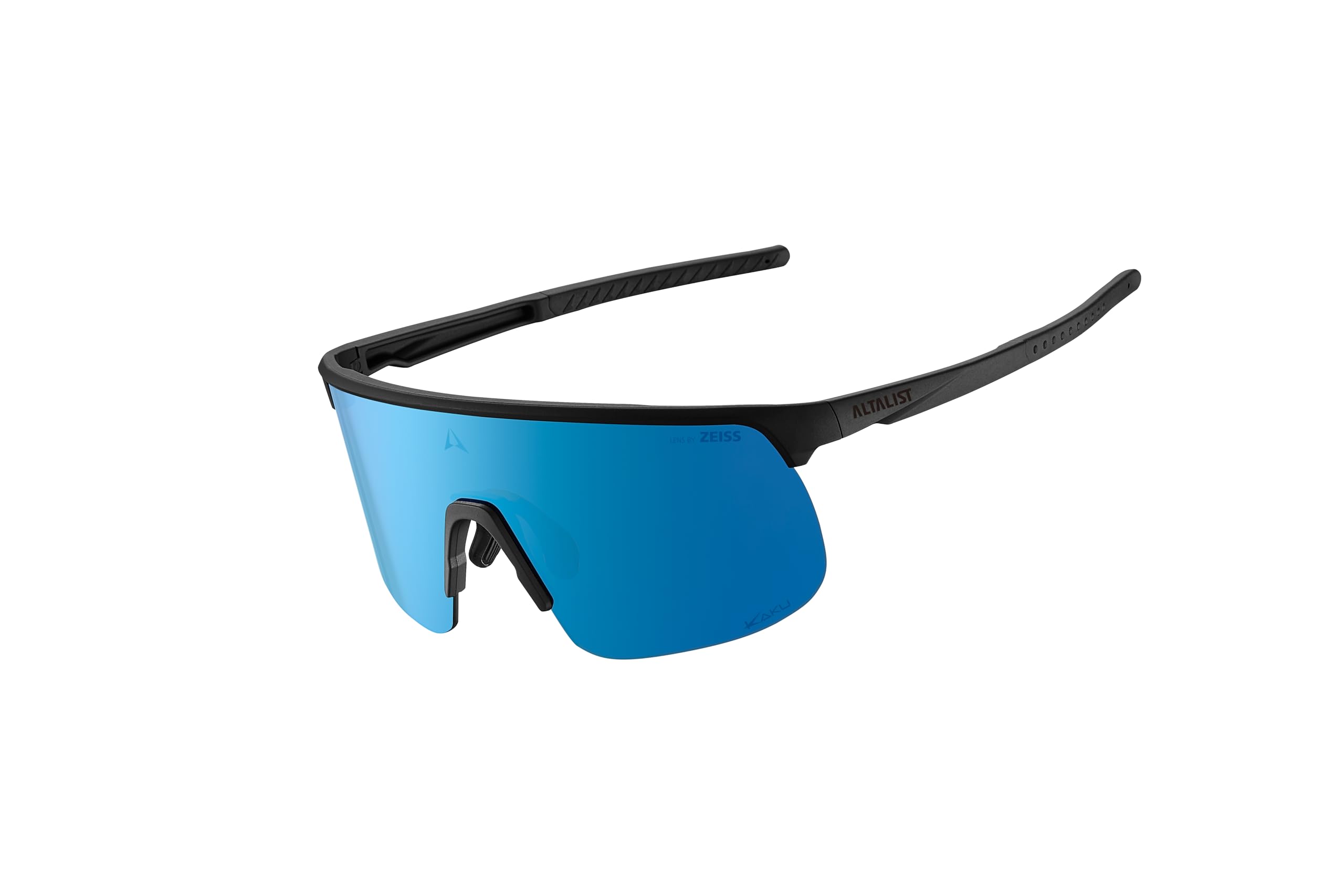 

KAKU SP5 Lens by ZEISS Matte Black Frame Blue Mirror Lens [ALTALIST] (Beads (ZEISS))