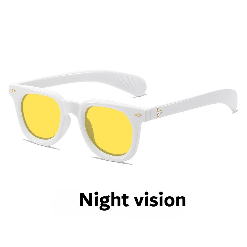 Unisex New Fashion Full Frame Anti-blue Light Glasses Men's Anti-blue Light Night Vision Glasses Fashion Trend Computer Glasses