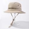 Waterproof Bucket Hat Men Women Summer Thin Quick Dry Outdoor Hiking Fishing Sun Protection Breathable Mountain Safari Cap