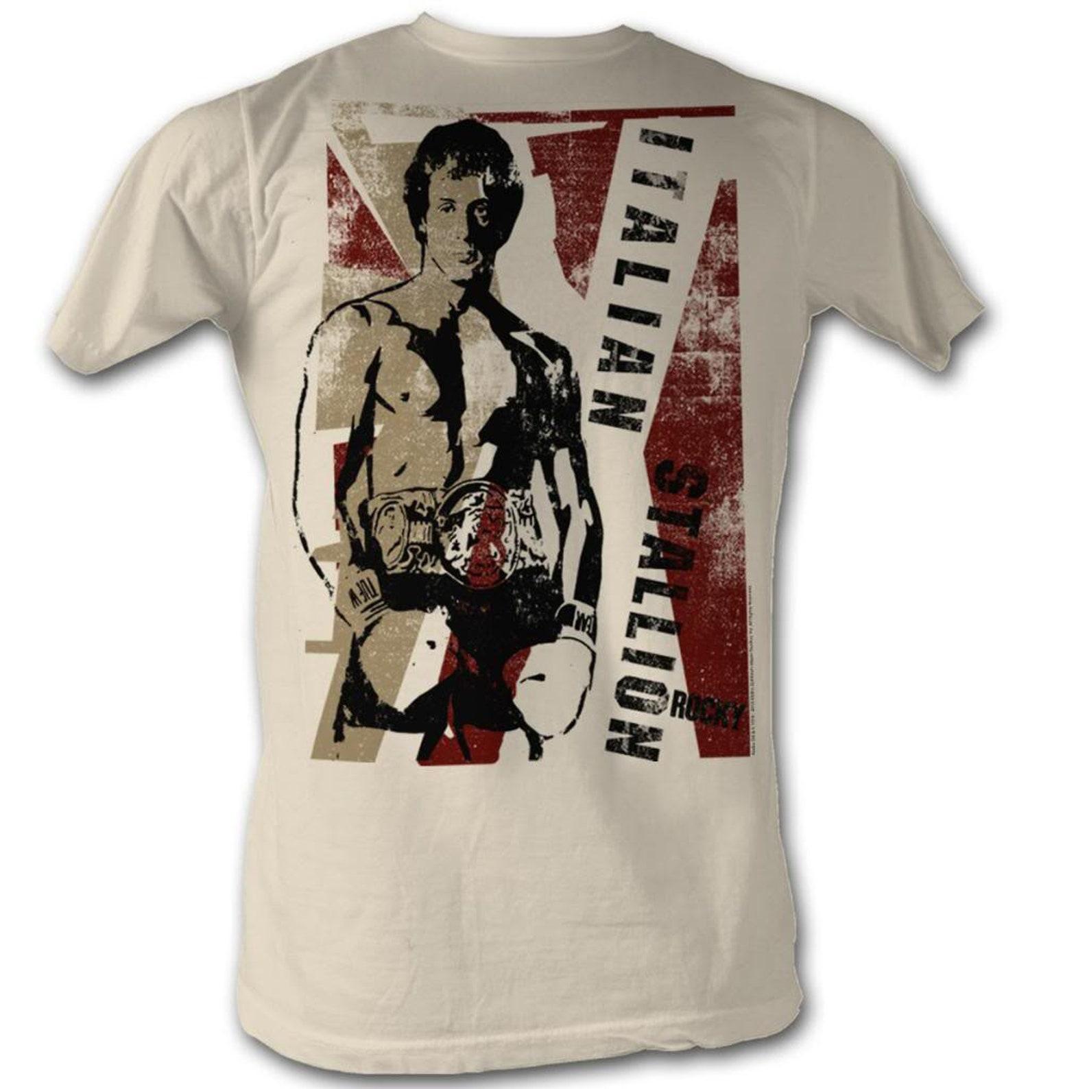 Rocky Italian Stallion Natural T-Shirt XL