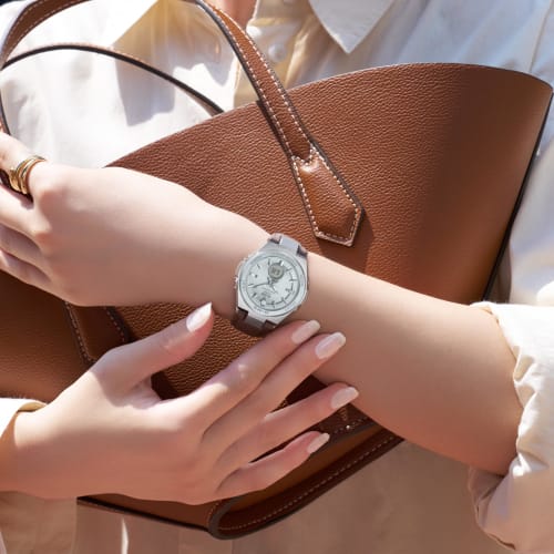 Casio Watch Babygie G-MS Radio Solar MSG-W200EL-5AJF Women's Brown