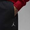 Jordan Brooklyn Fleece OVERSIZE Fashion Comfortable Versatile Fleece Lined Straight Fit Knitted Sweatpants Men's IB7239-010