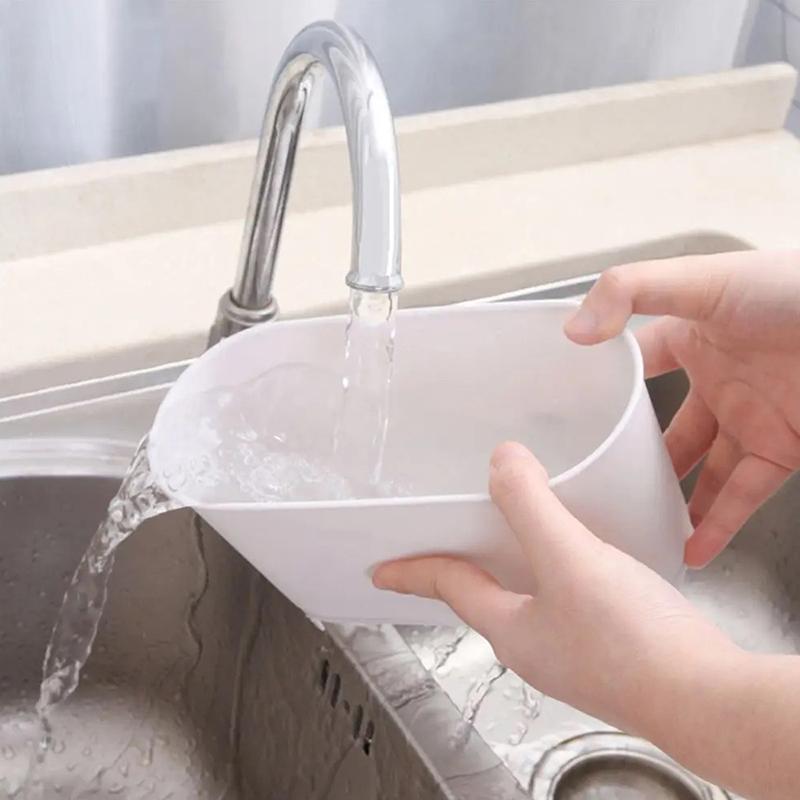 Kitchen Waste Bin Drainable Trash Can Countertop Sink Garbage Cans Home Kitchen Dry Wet Separation Rubbish Bin