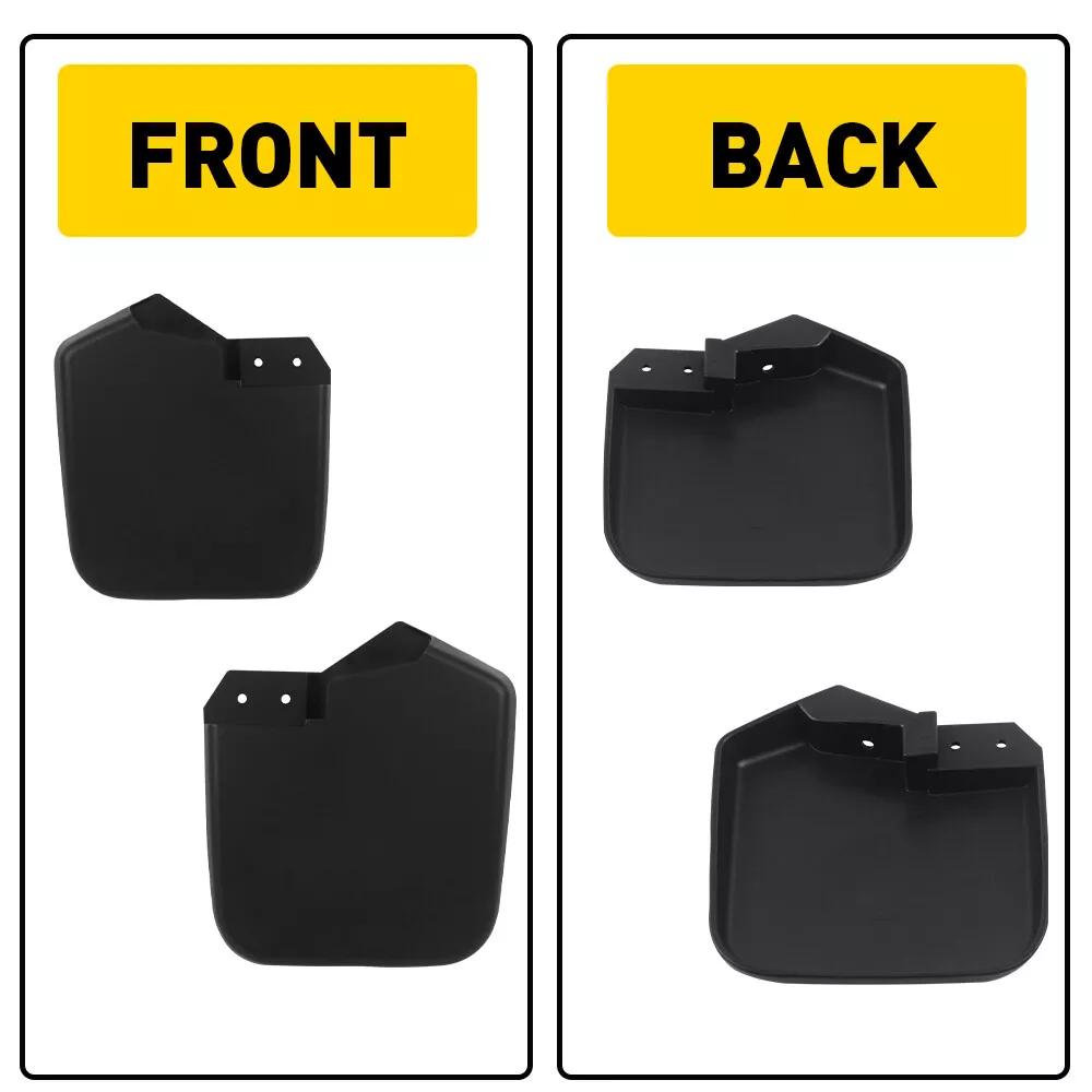 4PCS Mud Flap Splash Guards for Car Front & Rear Mudflaps Guards Set for Ford Transit Custom 2012 Onward 1915641 Car Accessories