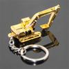 Anti-lost Key Rings Car Accessories Bag Pendants Key Pendant Car Keychain Excavator Keychain