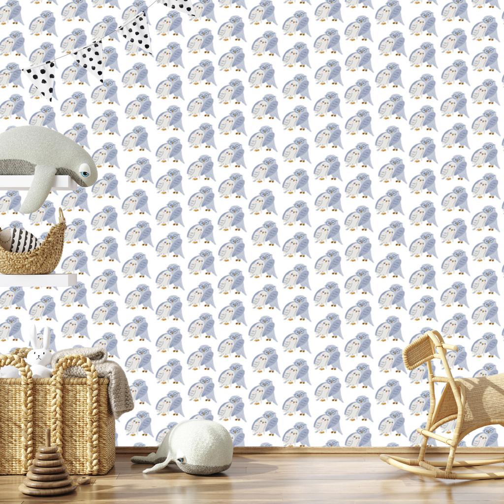 Owls wallpaper for living room and bedroom 50x1000