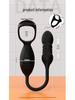 Mi Ji Lan Feng Retractable Prostate Massager: Electric Anal Plug for Men