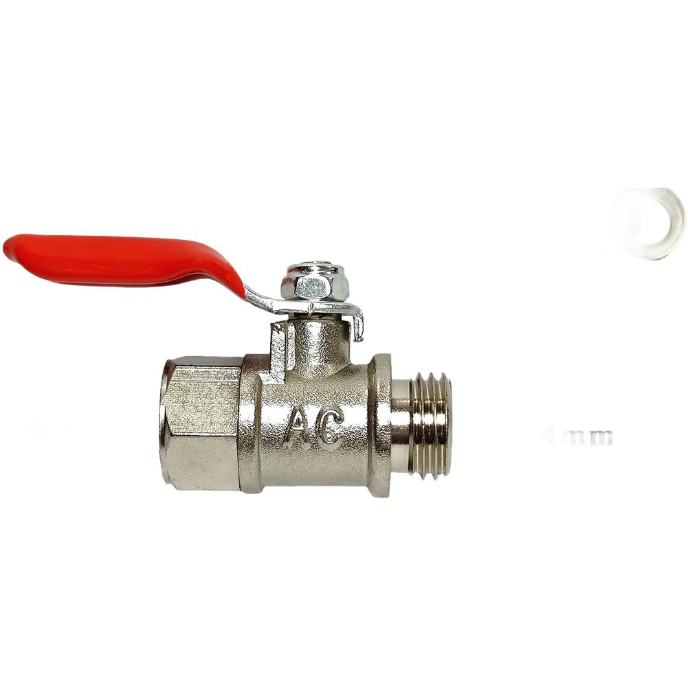 Manual Copper Ball Valve Switch for High Pressure Plunger Pump for Agricultural Sprayer Thread Options Compact