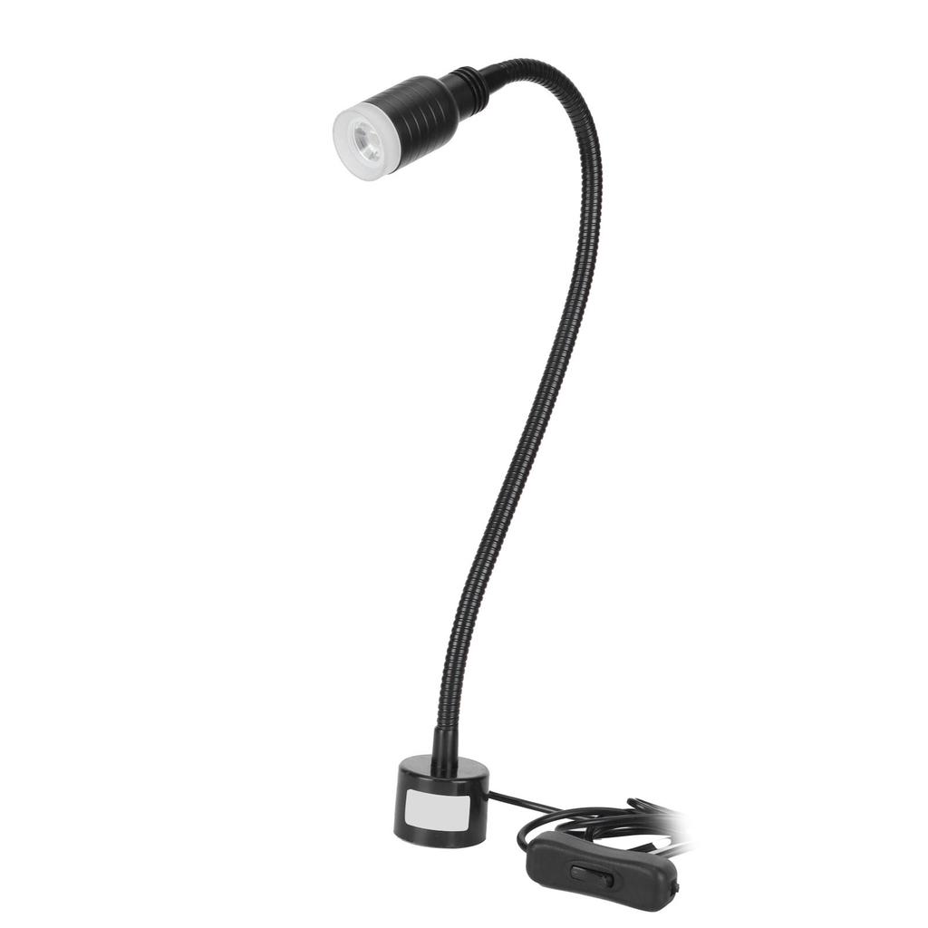 LED Universal Adjustable Machine Tool Light 5W Work Lamp with Magnetic Base for MaintenanceEU Plug 110‑220V