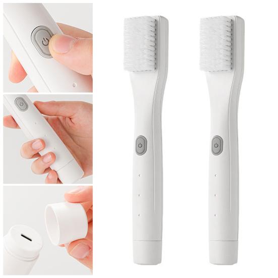 Electric Shoe Cleaning Brush Powerful Uppers Soles Laces Seams Rechargeable Cordless Multifunctional Cleaner Portable Shoe