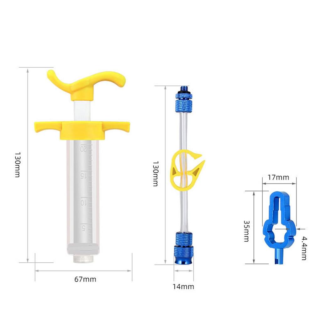 HOUSON Tubeless Tire Sealant Syringe, Tire Sealant Injector Tubeless Sealant