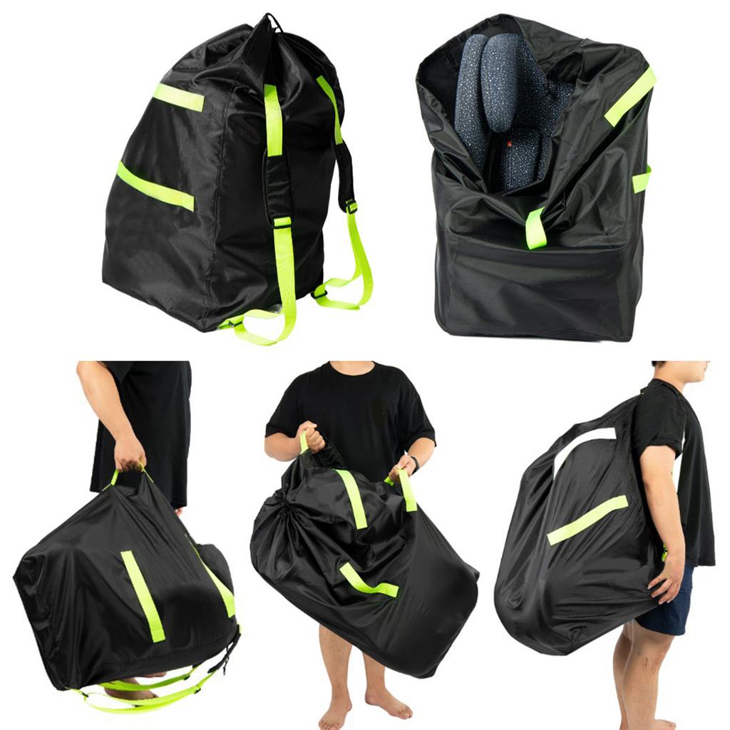 Faltbarer Flughafen-Check-Rucksack Ergonomische Autositz-Tasche Wasserdichte Sitzerhöhungs-Reisetasche Stofftasche für Sitzerhöhungen