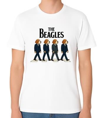 Der Beagles Lustige Hunde Musikband Beetles Parodie Beagle T-Shirt Hunde Liebhaber Tee