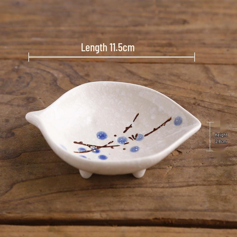 Japanese Style Dipping Sauce & Snack Dish Plate for Home, Restaurant, or Hotel Use