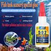 502 Super Glue – Aquarium Sealant: Buy One, Get One Free. Instant Adhesive, All-purpose Glue, Super Glue. For Metal, Plastic, Glass, Wood and Stone.