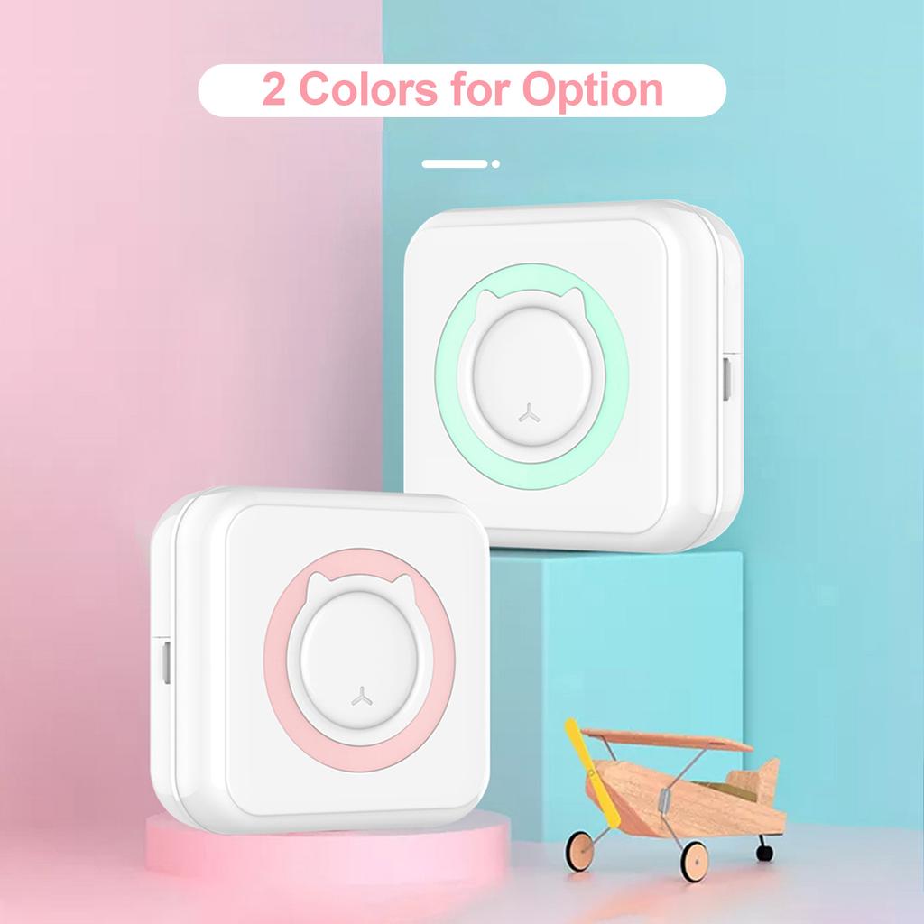 All-in-one Photo Printer Multifunction Portable Printer Wireless Instant Mini Printer Support BT