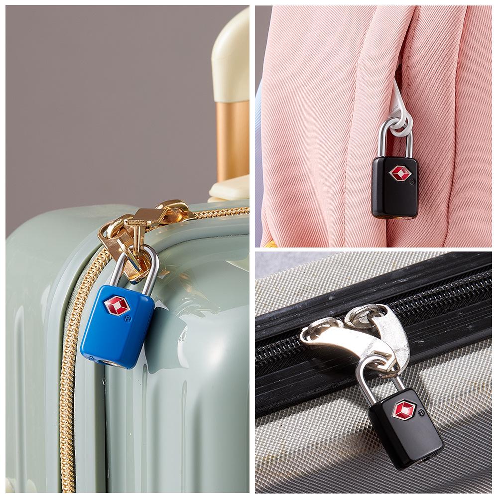 TSA21011 Mini Travel Trolley Suitcase Padlock - TSA Customs Key Lock