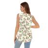 Womens Casual O Neck Loose Color Sleeveless Top T-shirt Summer Tank Tops For Women Tank Camisole Sleeveless Basic Tops