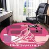 1pc Pink Panther Office Round Area Rug, Under Office Chairs Bedroom Living Room Home Decor, Available in Various Sizes1