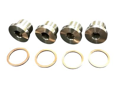 Edelstahlkappe für O2-Sensor-Adapter M18 x P1.5 für Luft-Kraftstoff-Verhältnis
