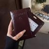 Purse Travel Wallet Passport Cover Passport Clip Creative Storage Card Bag  Men