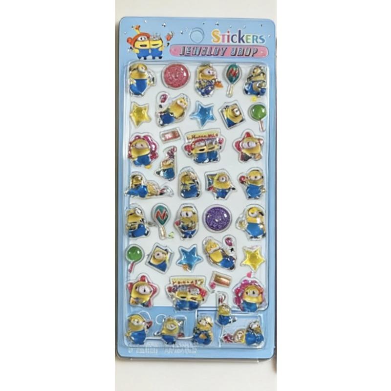Brand new High-Quality Kawaii High-Quality For High-Quality Minionsr High-Quality Jelly High-Quality Sticker High-Quality Toy Self-assembly