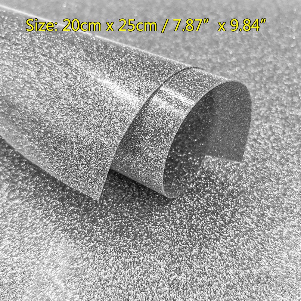 Sheet Glitter Shiny Heat Transfer Vinyl Iron-on Heat Press HTV T-shirt Textiles Cricut Iridescent Craft Cutter Film Sparkle