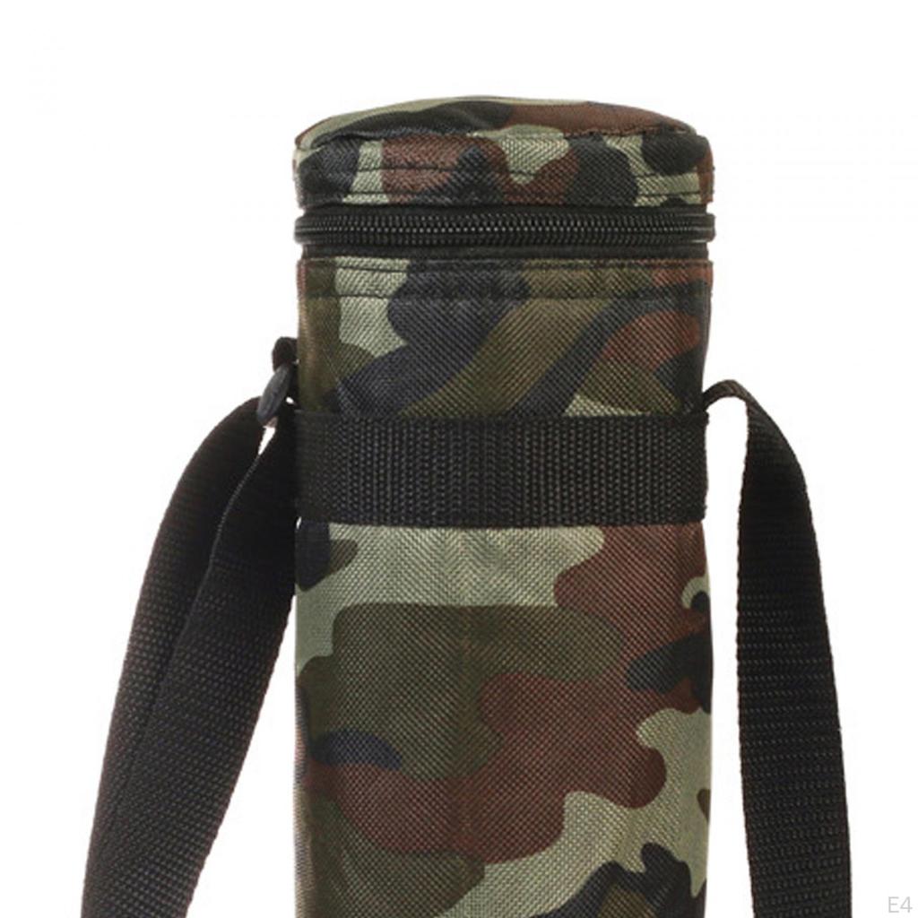 Portable Water Bottle Holder with Adjustable Strap for Outdoor Activities