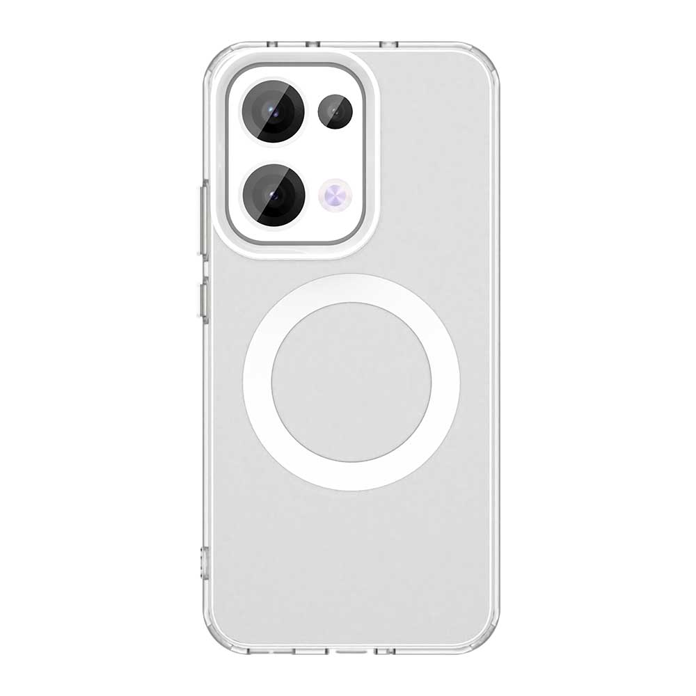 Matte Translucent Lens Protect Case for OPPO Reno 13 13F 13 F Reno13 Pro Reno13F Magsafe Magnetic Wireless Charging Cover