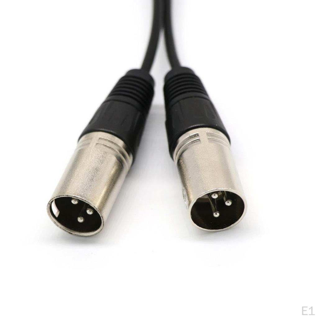 6 "XLR 3 Pin FEMALE to 2 Dual man Y SPLITTER Microphone PA