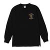 [Fanatics] Long-sleeved T-shirt MLB_STANDARD GOLD PRINTLOGO TEE BLACK (BLK_SD)