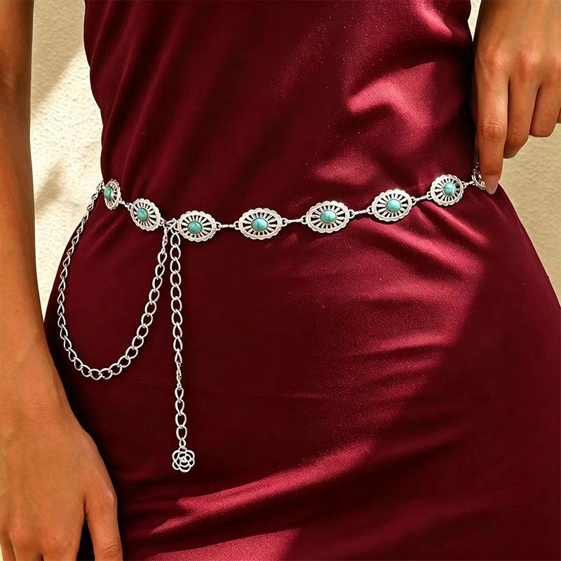 Bohemian Tassel Woven Belt - Women's Casual Exotic Korean Style Waist Ornament