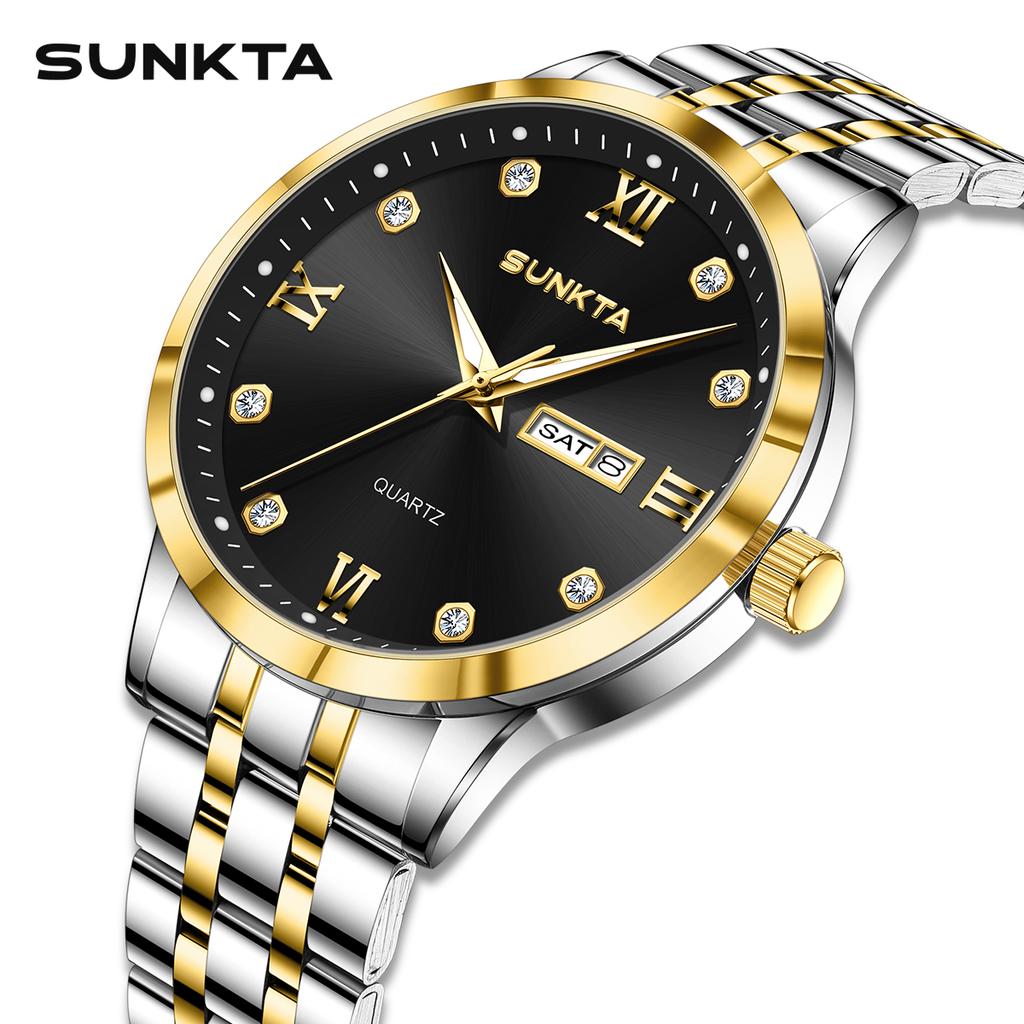 LIGE Luxury Brand Man Watch Waterproof Luminous Date Week Men's Quartz Wristwatch Stainless Steel Fashion Sports Men Watches