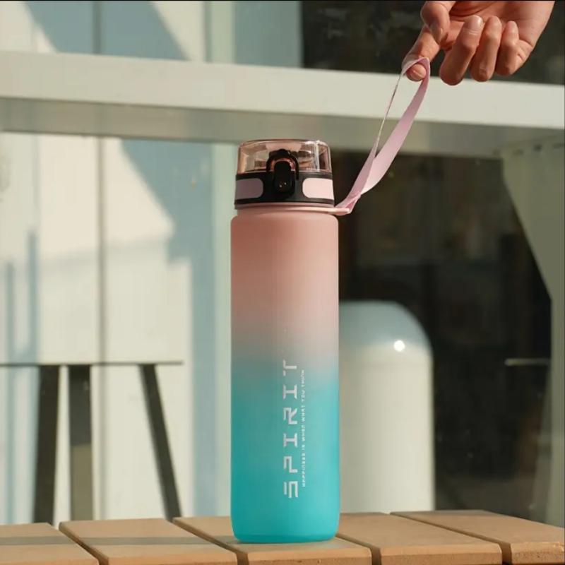 Leak-Proof Sports Water Bottle - Large Capacity, Portable & Durable for Gym, Fitness, Outdoor Activities - Food Grade Material