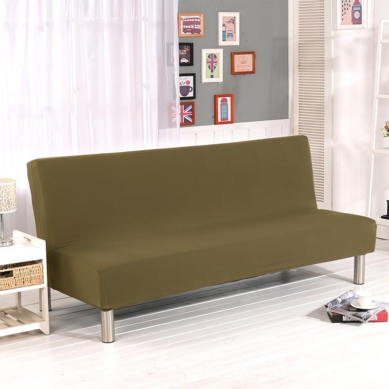 Elastic Stretch Convertible Sofa Bed Cover Cat Scratch-resistant Cover for Sofa Bed Without Arms Elastic Couch Covers Cat